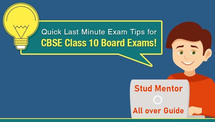 10 tips for upcoming cbse board exam