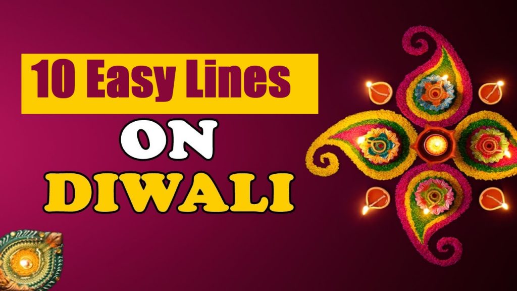 10 Easy Lines on Diwali 2021