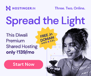 Diwali Offer Hostinger