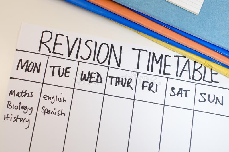 revision-study-timetable
