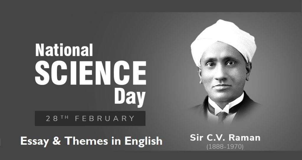 National-science-day-CV-Raman in English 2022