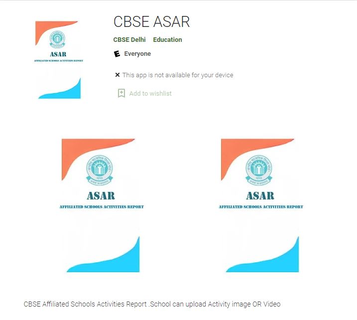CBSE Asar App