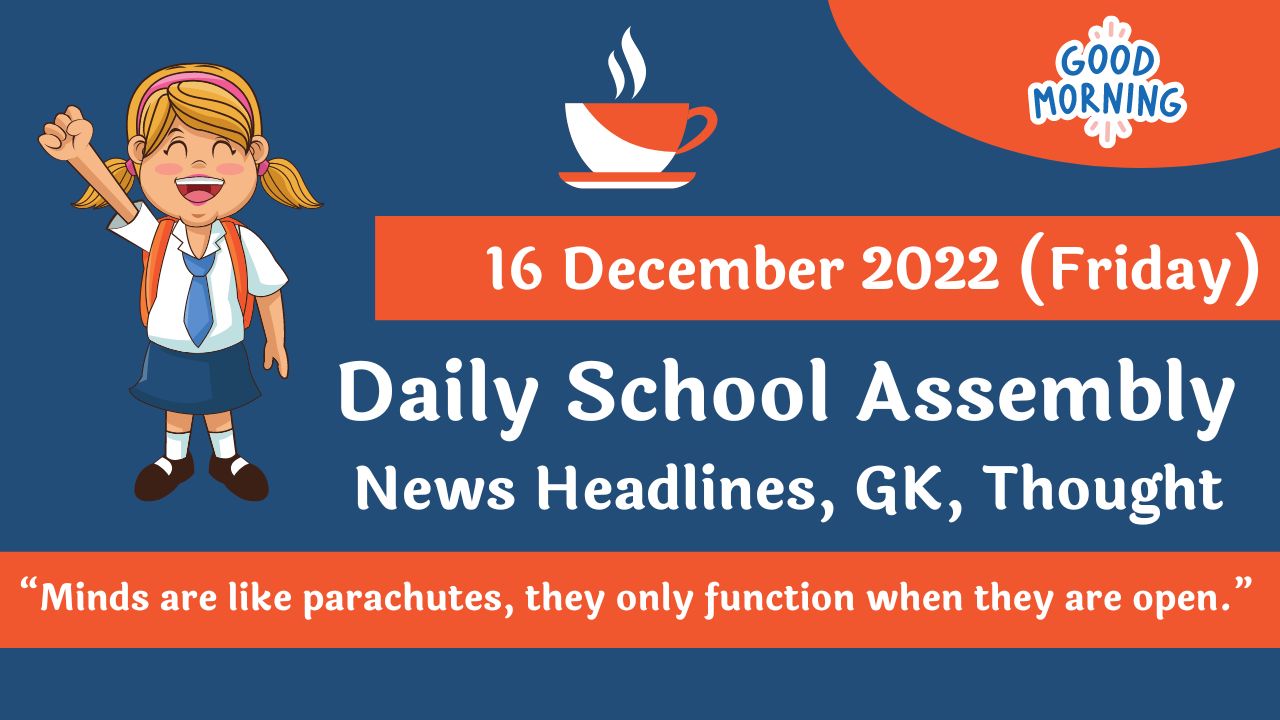 weather news headlines for school assembly tomorrow