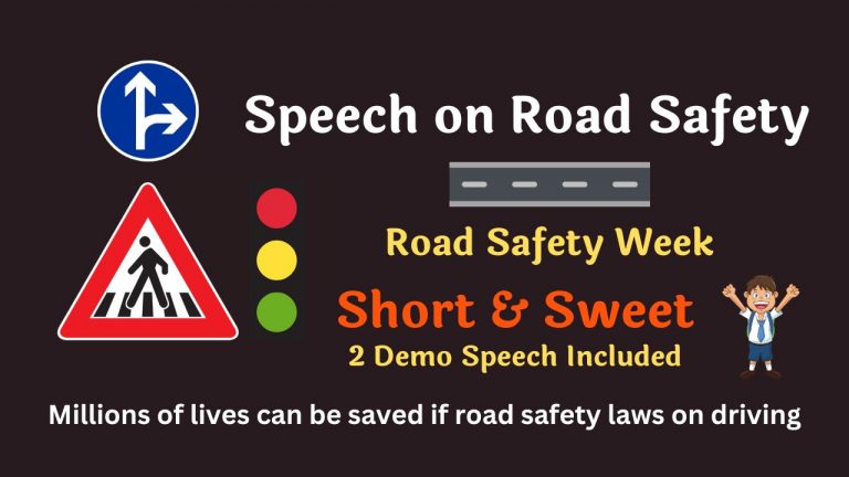 speech on safety in english