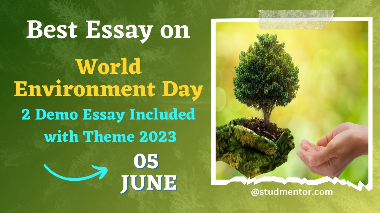 environment day essay in english 2023