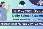 Daily School Assembly Today News Headlines for 12 May 2023 (2)