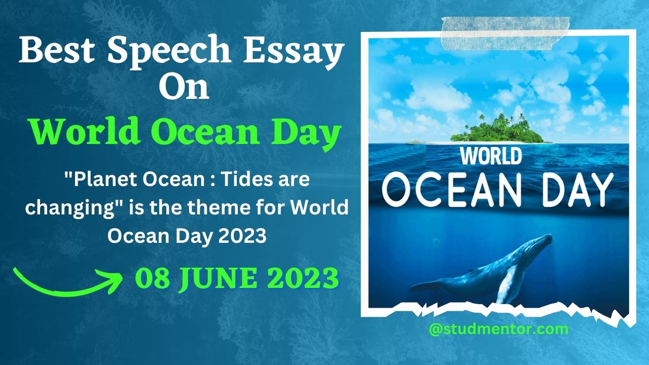 essay on ocean day