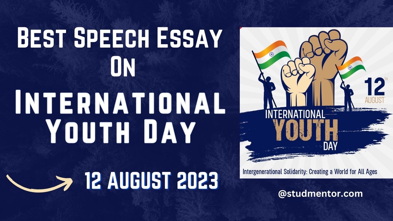 speech on international youth day 2023
