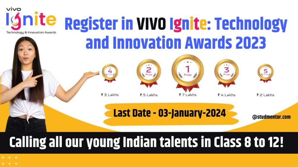 Register in VIVO Ignite Technology and Innovation Awards 2023