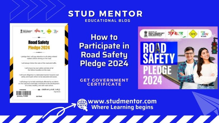 How To Participate In Road Safety Pledge 2024   How To Participate In Road Safety Pledge 2024 768x432 