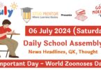 School-Assembly-News-Headlines-in-English-for-06-July-2024