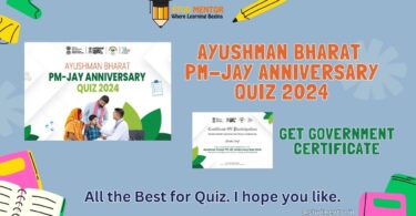 Participate in Ayushman Bharat PM-JAY Anniversary Quiz 2024