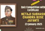 Quiz Competition on Parakram Diwas - Netaji Jayanti 2025