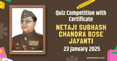 Quiz Competition on Parakram Diwas - Netaji Jayanti 2025