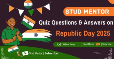 Republic Day Quiz Questions in English - 26 January 2025