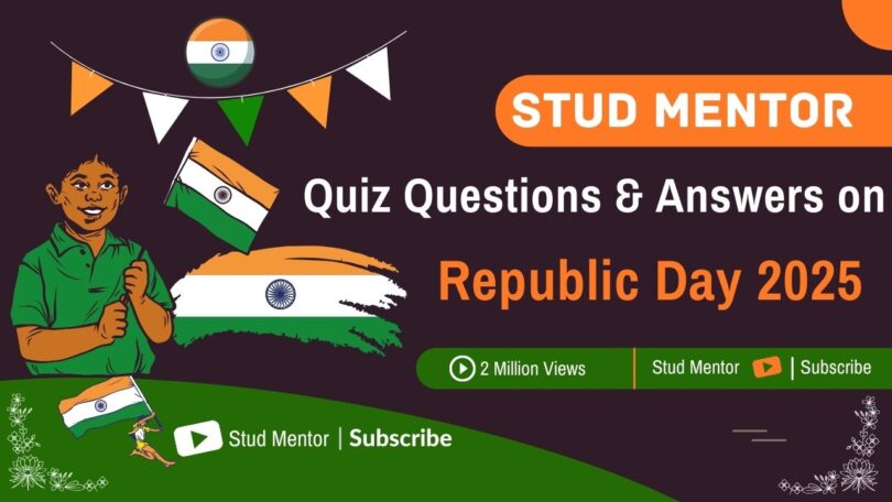 Republic Day Quiz Questions in English - 26 January 2025