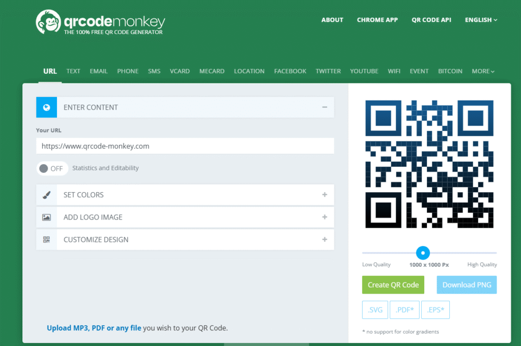 QR Generator Website for Tree with Description 2025 Mission LIfe